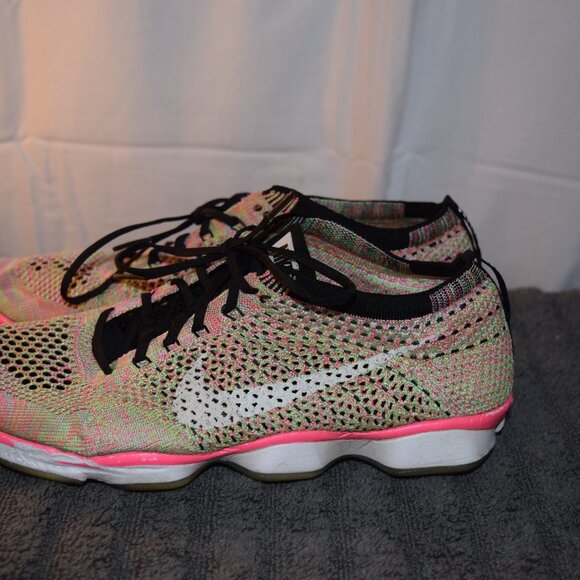 Nike Flyknit Zoom‎ Multi-Color Shoe's - Women's size 8 - Picture 7 of 13